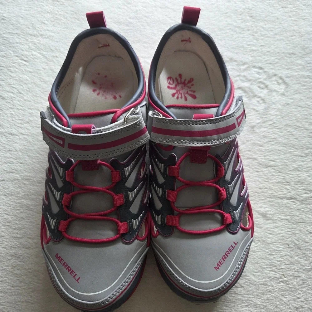 Merrell J95564 Mix Master H20 Kids Bright Rose Grey‎ Sz 6